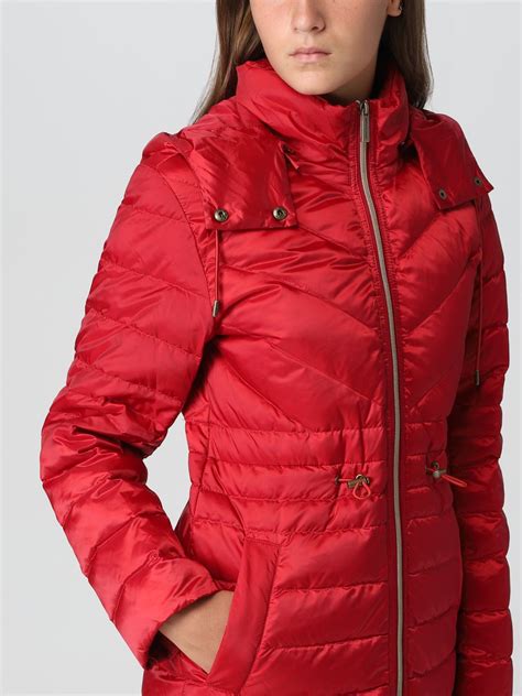 michael kors red jackets|Michael Kors jacket women.